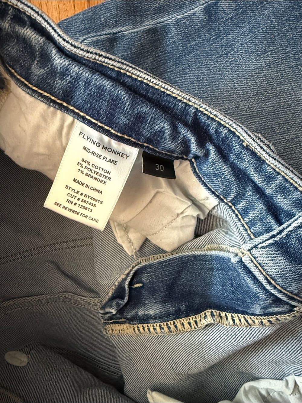 Mid-rise jeans - Picture 4 of 4